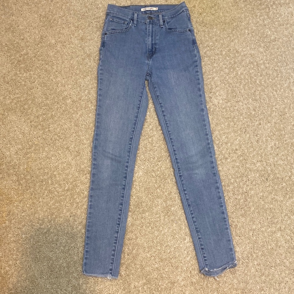 Levi’s Mile High Super Skinny Jeans, size 25